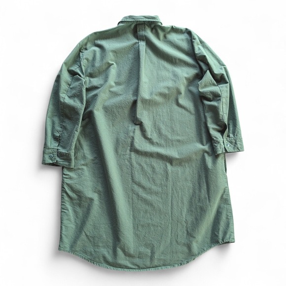 Tuckernuck Pomander Place Polly Green Shirt Dress Sz M - Picture 6 of 10